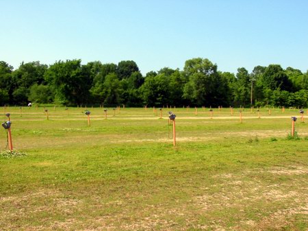 5 Mile Drive-In Theatre - Speaker Poles